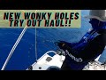 TRYING out MY NEW WONKY HOLES previously DISCOVERED!! Ep45