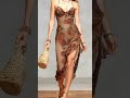Vintage Red Rose Snake Print Halter Tie Front Sheer Mesh Asymmetrical Ruffle Slit Midi Dress