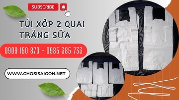 Xưởng Bao Bì Thu Hồng – Cung Cấp Túi Xốp 2 Quai Trắng Sữa Giá Sỉ, Có Hàng Sẵn