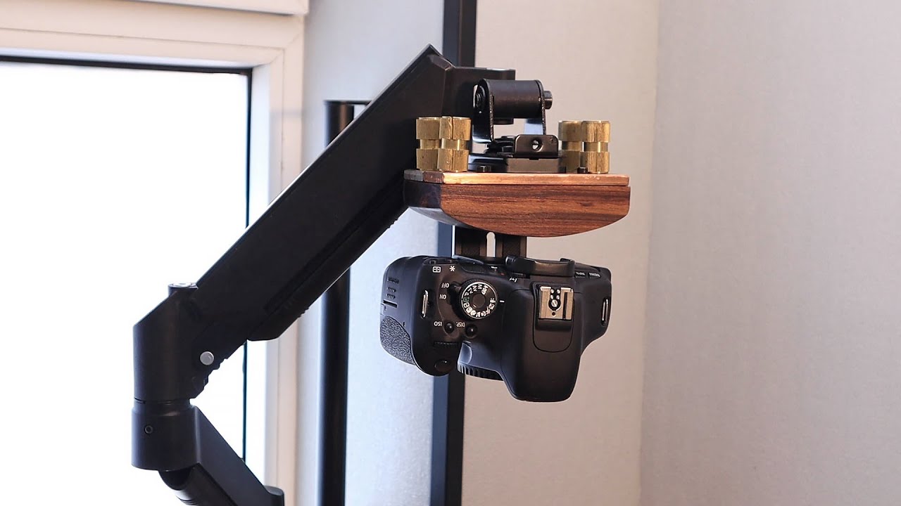 A Premium Adjustable Camera Stand for My Little Projects | DIY How-to