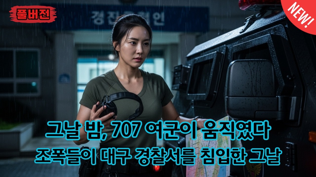 [실화] 조폭들이 대구 경찰서를 침입했다… 그날 밤 707 여군이 움직였다[오디오북] [반전사연] [감동사연]