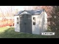 Lifetime 60095 10' x 8' HDPE Garden Storage Shed Lifetime 60095 10' x 8' HDPE Garden Storage Shed