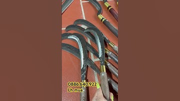 Quắm cán mun ngắn hàng tại xưởng