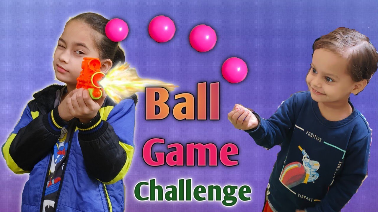 Ball game challenge|| Ball challenge video||crazy sisters XYZ 