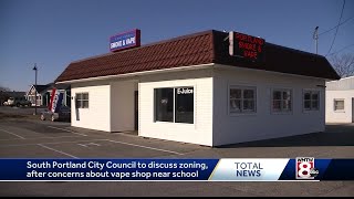 Vape shop near South Portland school raises concerns