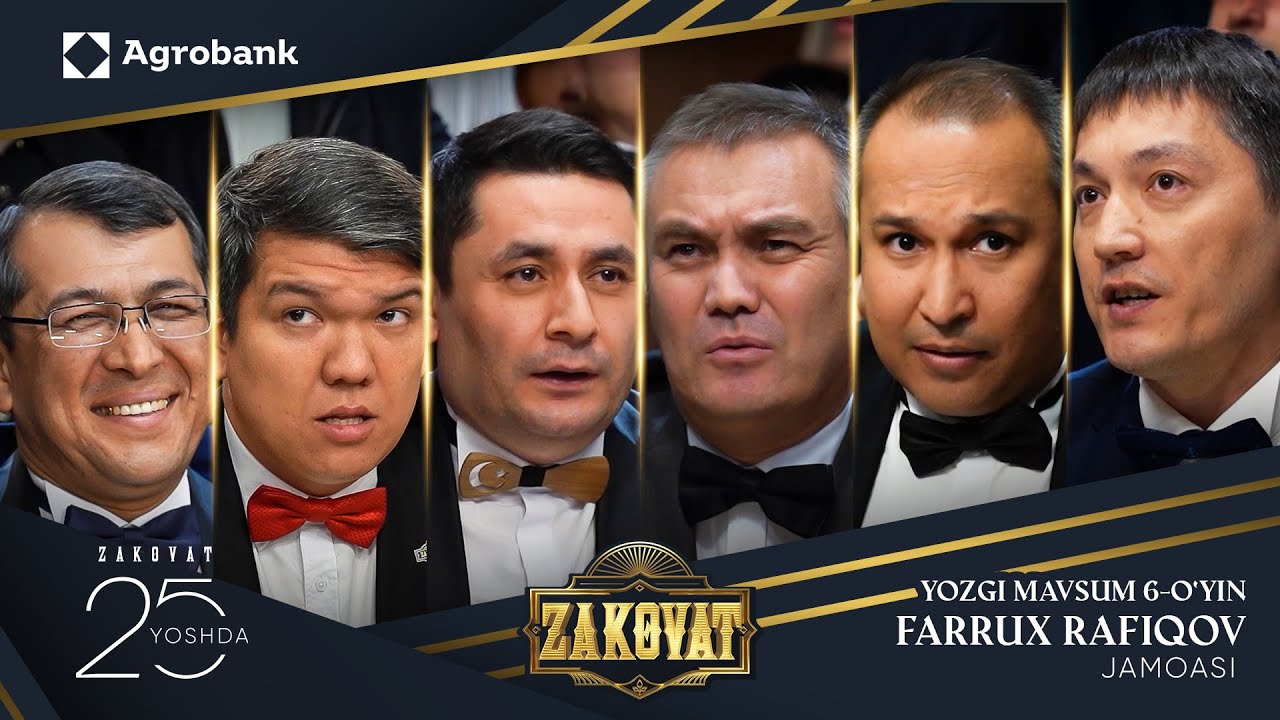 Zakovat 2025 | Yozgi Mavsum shiddatli Finali🔥 Farrux Rafiqov Jamoasi!