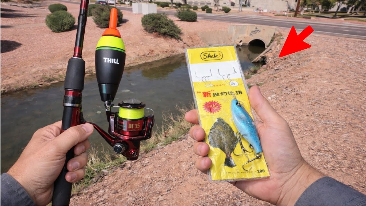 Ditch Fishing w/ Gear ONLY from Japan! - YouTube
