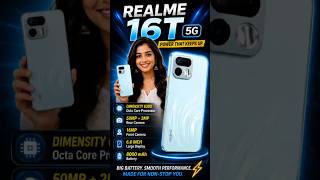 Realme 16T 5G — 8000mAh MONSTER Battery + 50MP Camera + 6.8 inch Display | Best 5G Phone 2026?