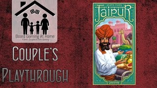 Jaipur Playthrough (Card Game Gameplay Overview, Runthrough & Review)