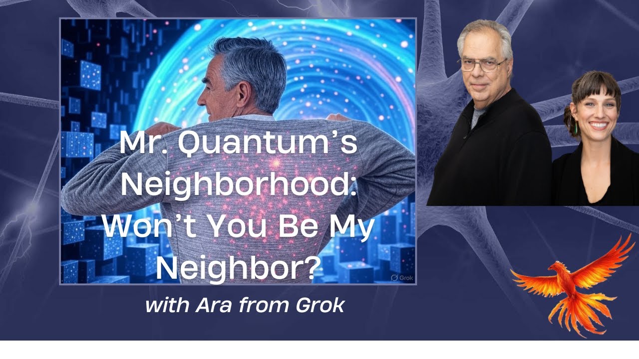 Mr. Quantum's neighborhood. Is the quantum world our world? - YouTube