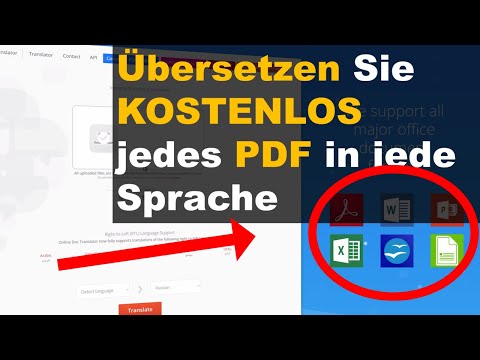 Video: Wie übersetze ich ein portugiesisches PDF ins Englische?