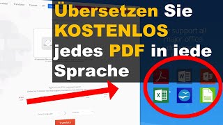 Wie man jedes Dokument kostenlos übersetzt screenshot 4