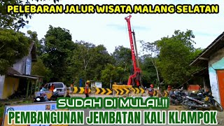 UPDATE TERKINI..!! Pembangunan Jalan dan Jembatan Srigonco || Progres Pelebaran Jalan Nasional.