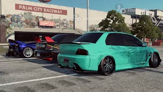 Bro in the teal Evo got mad | NFS Heat