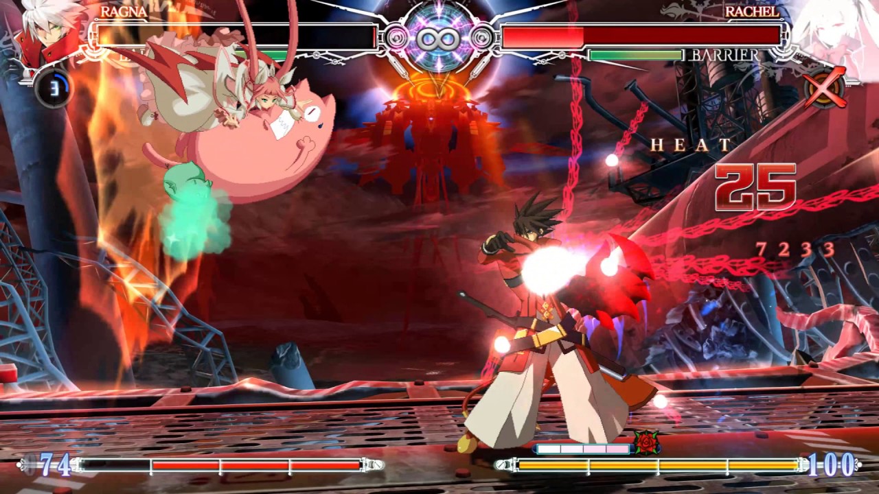 【BBCF】 - Ragna 8608 Damage Combo - YouTube