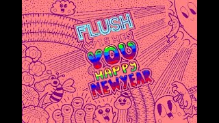 Flush wishes you a happy new year 2025  by flush for Rsync 2025 / ranked 5 th oldschool competition