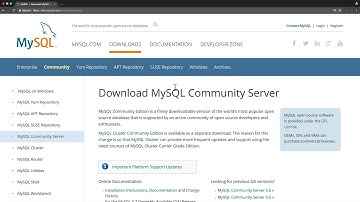 DATABASE2 MySQL - 3.0.MySQL 설치