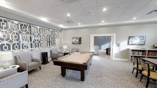 Windsor Run Virtual Tour — Game Room and Library