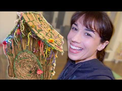 I Made a Life Size Fairy House For My Daughter!