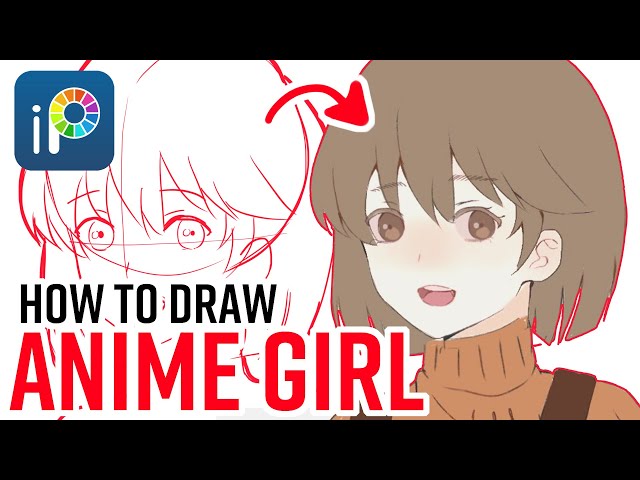 Ibispaint X - How to Draw Anime Girl class=