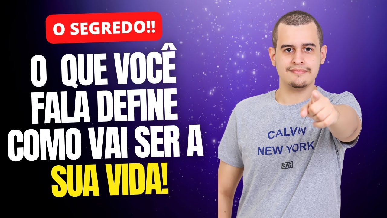 O Poder das Palavras | o que você fala pode estar te prejudicando - YouTube