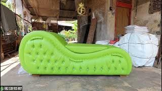 KURSI SEX BERCINTA  | DIY SOFA TANTRA KAMASUTRA WARNA HIJAU OSCAR