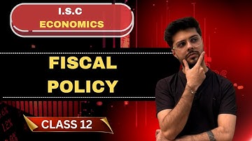 Fiscal Policy | ISC Class 12 | ONE-SHOT | 2026 Boards #isc @ARYAN_TUTORIALS ​