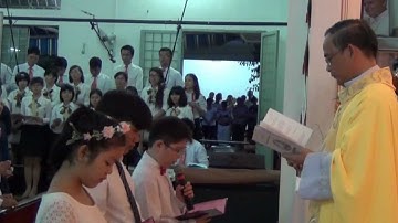 20120815.Rước Lễ Lần Đầu - Nghi Thức Rửa Tội