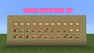 MINECRAFT MORE WEAPONS RP