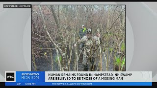 Human remains found in Hampstead swamp believed to belong to missing man John Matson