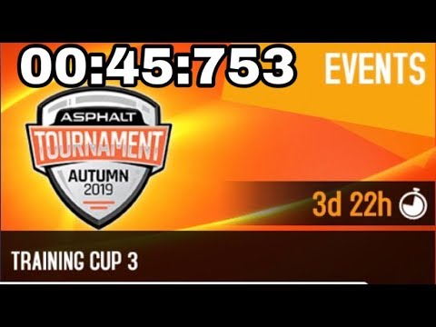 Asphalt 8 Training Cup 3 Oceanview Derby Zenvo TS1 GT 10th Anniversary Edition 00:45:753