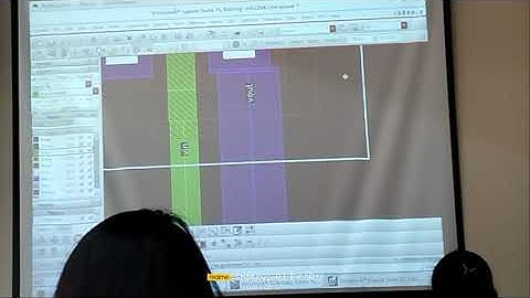 VLSI design lab 1st experiment layout diagram