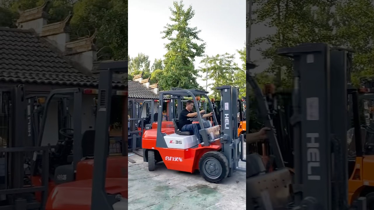 3.5 Tons Heli Forklift Machines Available for Sale