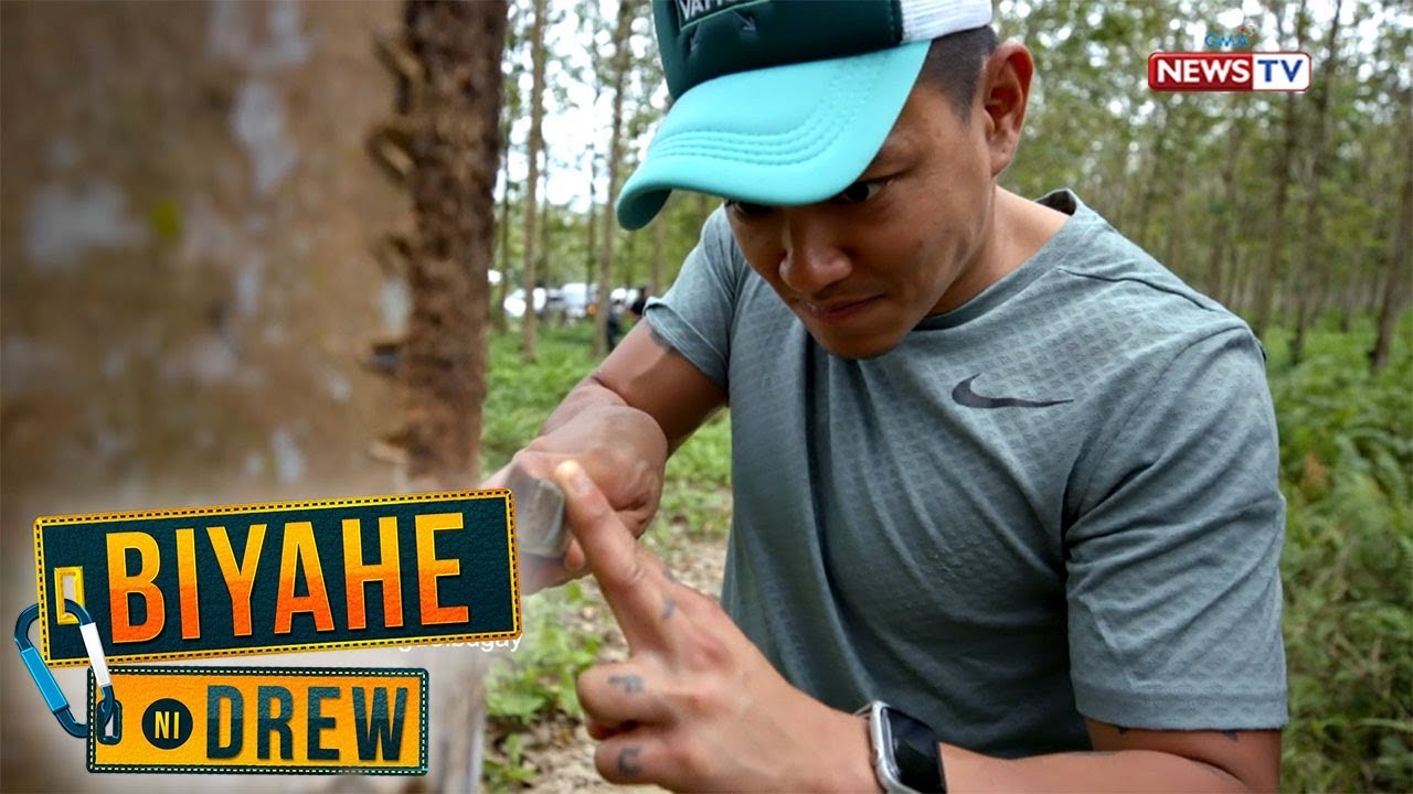 Biyahe Ni Drew: Rubber tree plantation, binisita ni Drew!