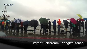 TimeLapse: Port of Rotterdam - Pieter Schelte - Yangtze kanaal (UHD 4k)