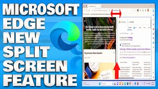 how to enable new feature microsoft edge split screen using edge flags