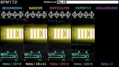 DDR / No.13 - SINGLE (DanceDanceRevolution SuperNOVA)