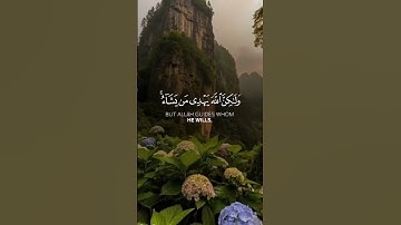 (إنك لا تهدي من أحببت)#قران_كريم #ياسر_الدوسري #سورة_القصص