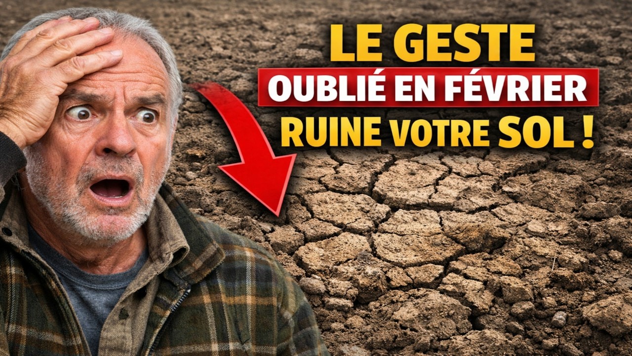 URGENT : Le Geste OUBLIÉ en Février qui condamne votre terre à la pauvreté tout l'été !