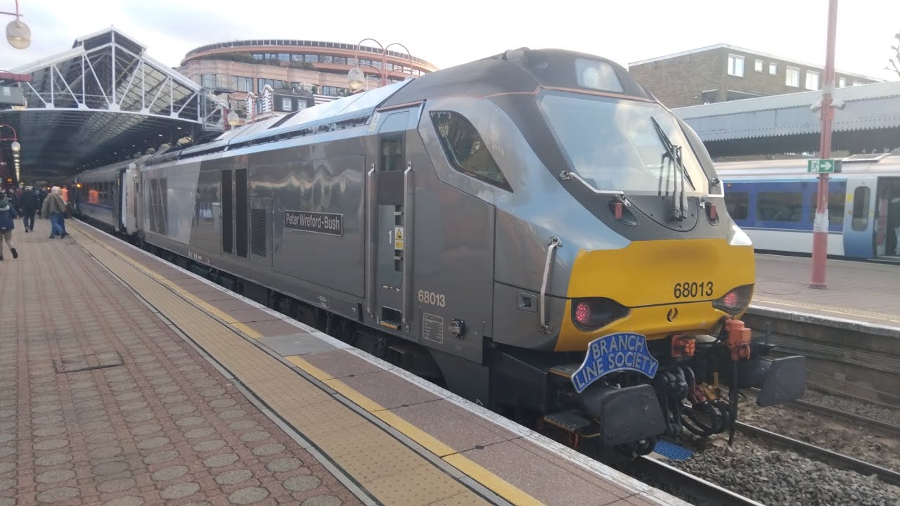 Chiltern Railways MK3 Farewell Tour - Arrives at Marylebone Station - on Platform 2 - 22/02/2026 