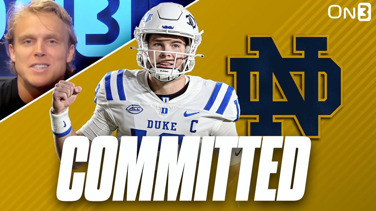 Quarterback Riley Leonard Commits To Notre Dame - Sports Illustrated Notre  Dame Fighting Irish News, Analysis and More