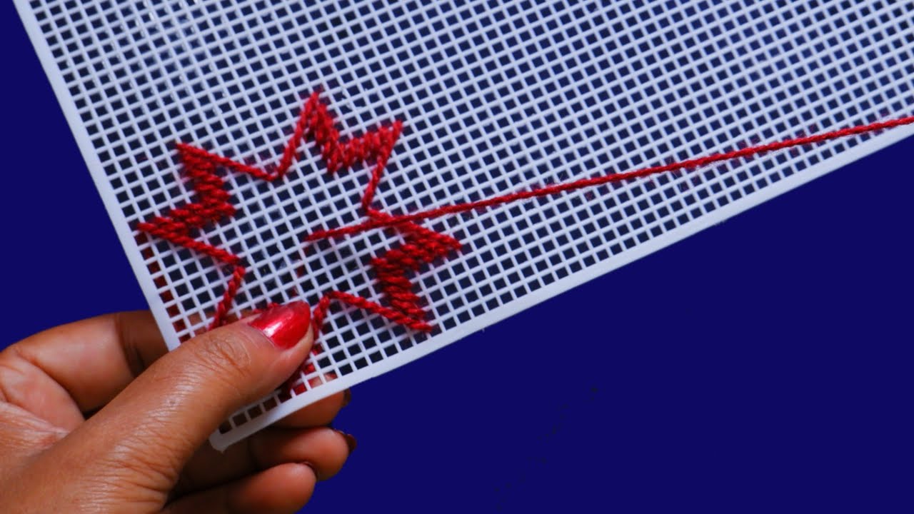 VERY BEAUTIFUL AND EASY PLASTIC CANVAS DESIGN IDEA FOR BEGINNERS❤️👌👌