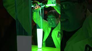The Biggest Light Stick Ever?! | How Does a Chemical Reaction Produce Light? | Science Max #shorts