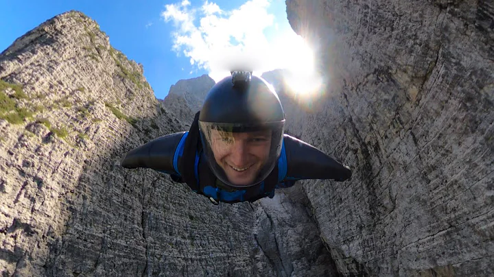 Wingsuit BASE Jump Flight in the Italian Dolomites | Immersive 360 VR