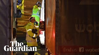 UK begins Covid testing lorry drivers stuck in England by French entry requirements