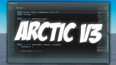 Roblox Executor Arctic V3 OP FREE Exploit Working 2025 [100% UNC]