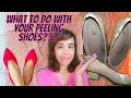 HOW TO MAKE YOUR OLD SHOES LOOKS NEW AGAIN || HOW TO FIX PEELING SHOES|| HOW TO REVAMP PEELING SHOES