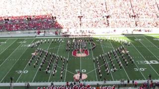 Ohio State Marching Band Americas Pastime Halftime Show OSU vs IN 10 08 2016