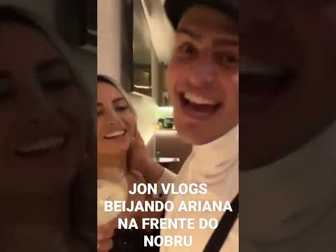 JON VLOGS BEIJANDO ARIANA NA FRENTE DO NOBRU!! #nobru #jonvlogs #beijão #cabritoz #racha #nzao