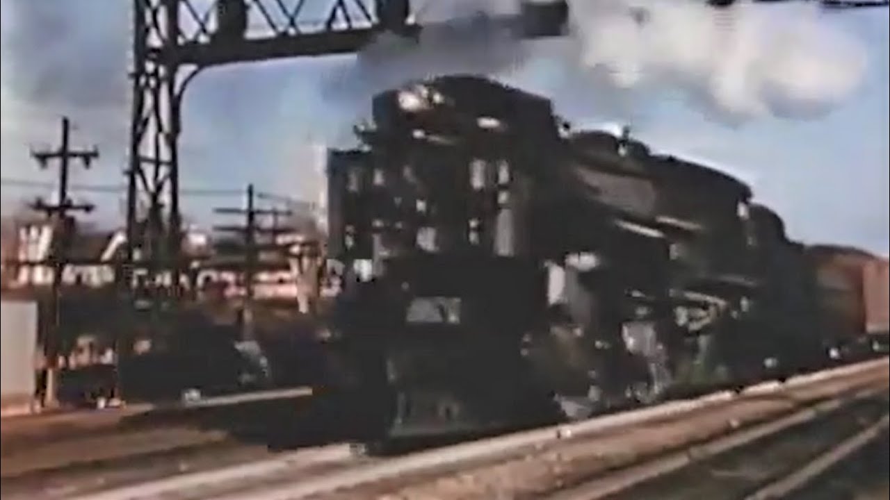 Vintage railroad film - Lifeline of the nation - 1945